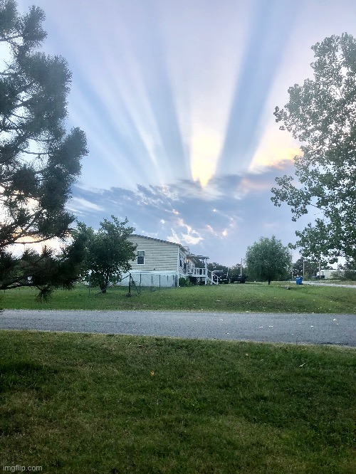 Beautiful sky out this morning ? | made w/ Imgflip meme maker