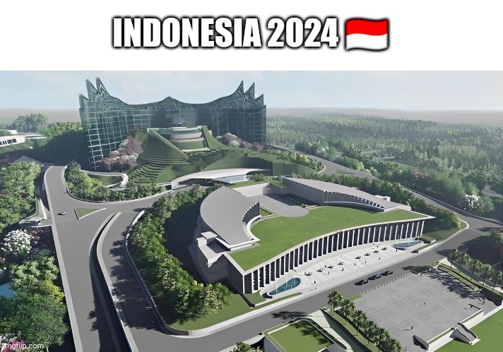 indonesia | INDONESIA 2024 🇮🇩 | image tagged in flag,country,fun | made w/ Imgflip meme maker