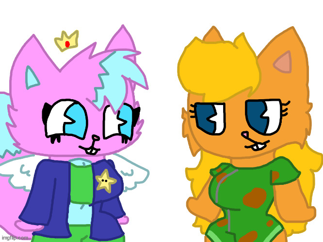 kitty and anna | made w/ Imgflip meme maker