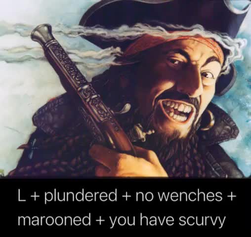High Quality pirate ratio Blank Meme Template