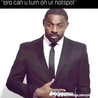 High Quality bro can u turn on ur hotspot Blank Meme Template