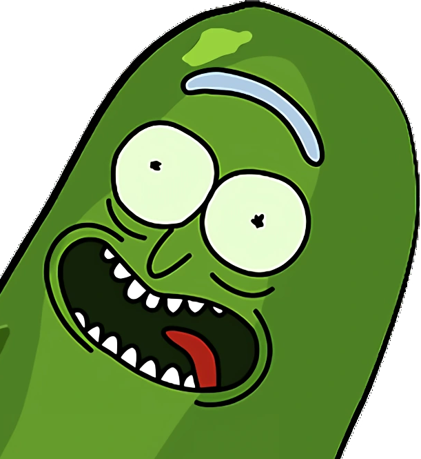 High Quality Pickle Rick Blank Meme Template