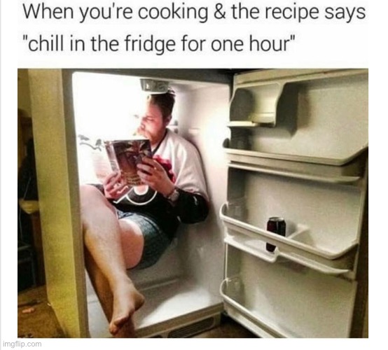 just doing what the recipe calls for… | image tagged in funny,cooking,recipe | made w/ Imgflip meme maker