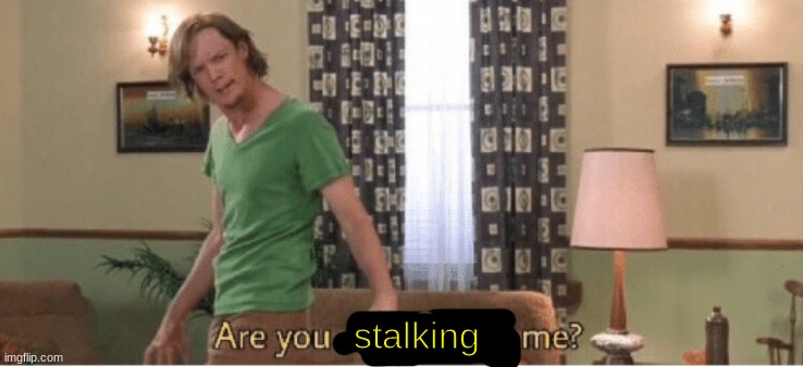 are you challenging me | stalking | image tagged in are you challenging me | made w/ Imgflip meme maker