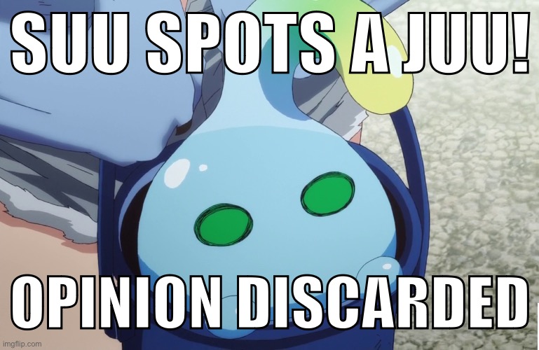 SUU SPOTS A JUU! OPINION DISCARDED | image tagged in i has a bucket | made w/ Imgflip meme maker