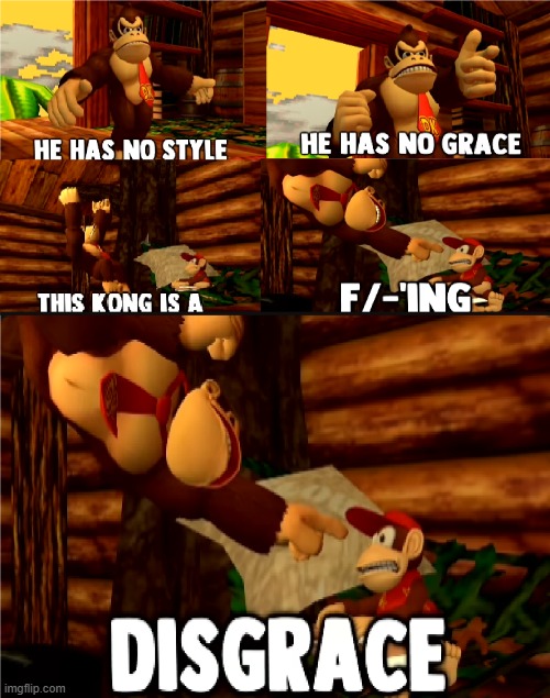 he has no style, he has no grace! | image tagged in he has no style he has no grace image ver | made w/ Imgflip meme maker