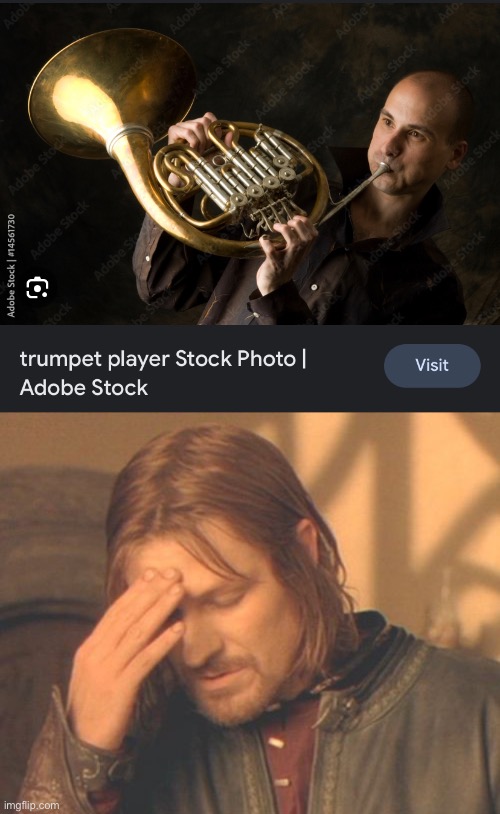 Seriously? | image tagged in memes,frustrated boromir,music,not a trumpet | made w/ Imgflip meme maker