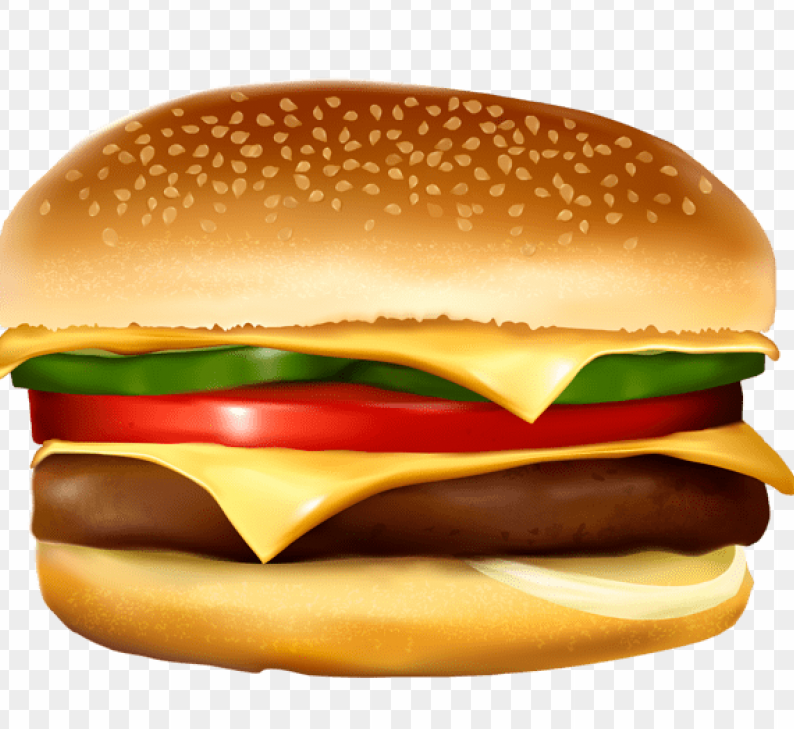 High Quality Burger Blank Meme Template