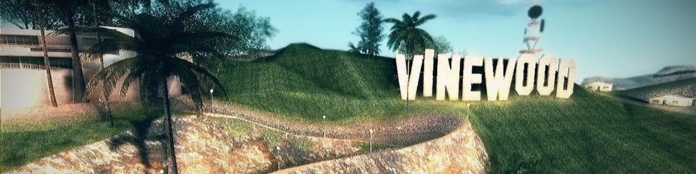 vinewood sign Blank Meme Template