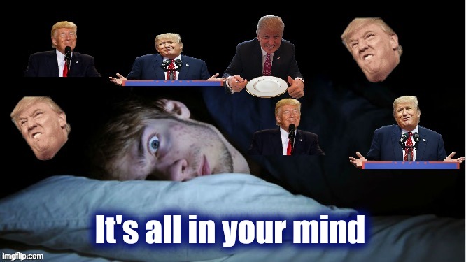 Extreme TDS | It's all in your mind | image tagged in extreme tds | made w/ Imgflip meme maker