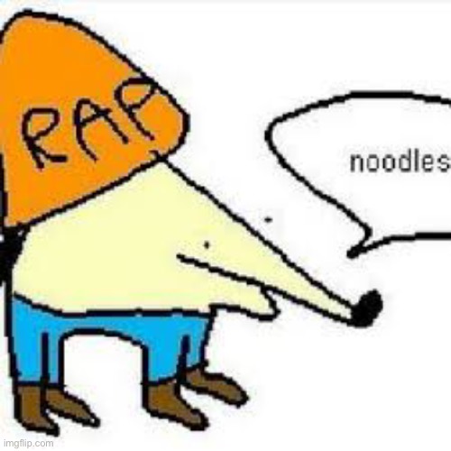 Noodles | image tagged in parappa | made w/ Imgflip meme maker