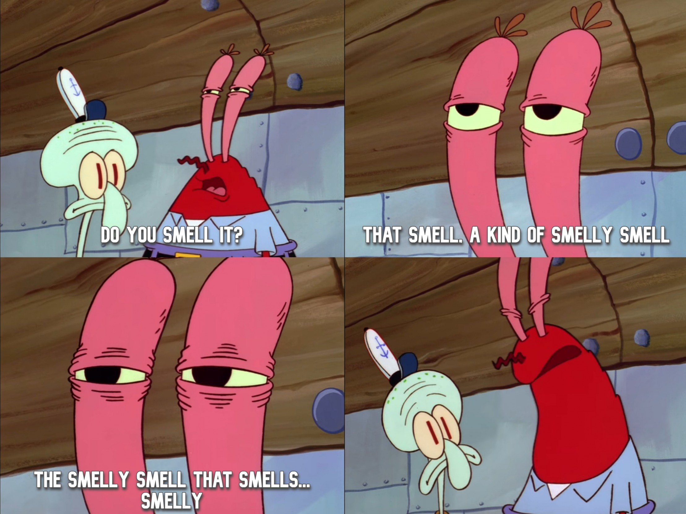 the smelly smell that smells smelly Blank Meme Template