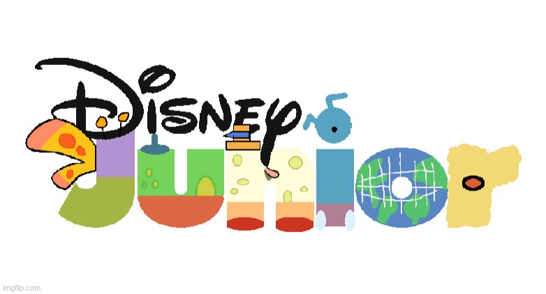 Disney Junior Bumpers Let's Go Luna | image tagged in oc,let's go luna,disney junior,ms paint,fanart,pbs kids | made w/ Imgflip meme maker
