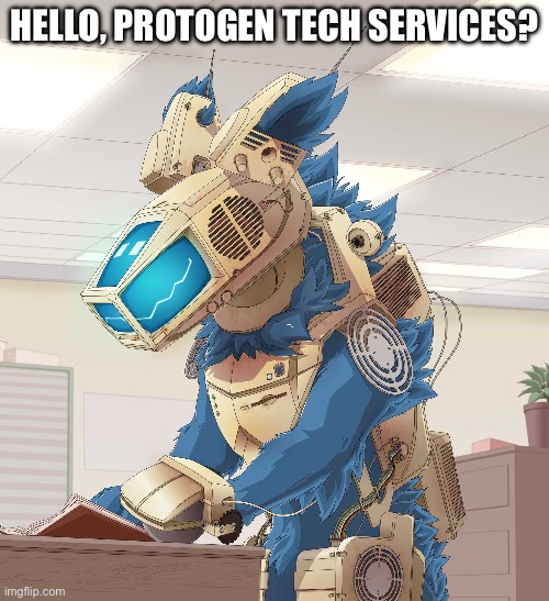 I think this is art so this is made by beta8088_proto | HELLO, PROTOGEN TECH SERVICES? | image tagged in cursed image | made w/ Imgflip meme maker
