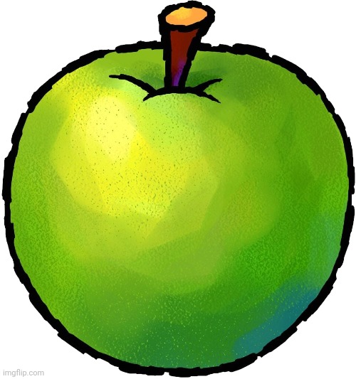 Apple (Green) | image tagged in apple green | made w/ Imgflip meme maker