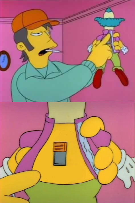 Simpsons Doll Blank Meme Template