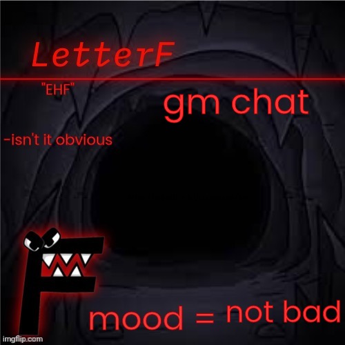 Announcement | gm chat; https://objection.lol/courtroom/kys; not bad | image tagged in announcement | made w/ Imgflip meme maker