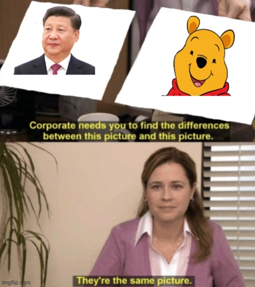 Xi the Pooh | image tagged in winnie the pooh | made w/ Imgflip meme maker