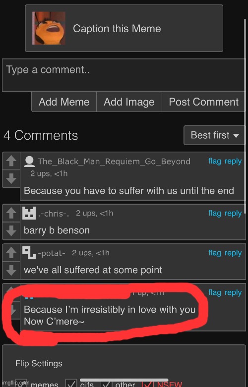 made w/ Imgflip meme maker