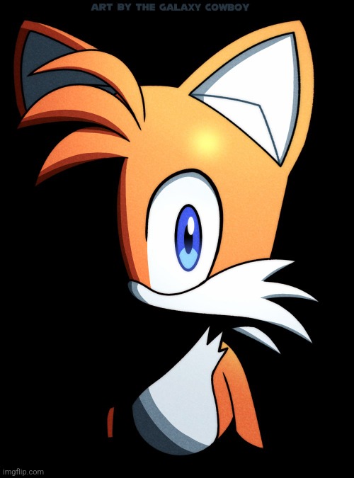 Tails stare | image tagged in tails stare | made w/ Imgflip meme maker