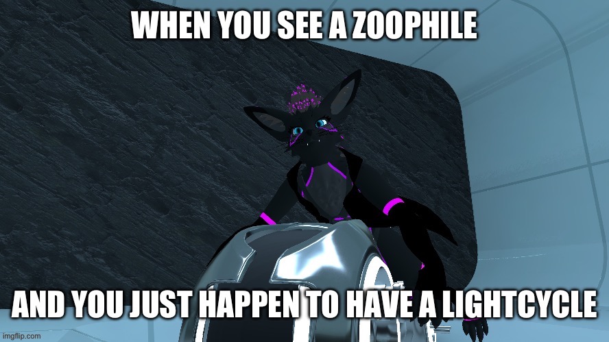 You know what to do with a lightcycle when you see a zoophile | image tagged in lightcycle,tron,motorcycle,killing zoophiles | made w/ Imgflip meme maker