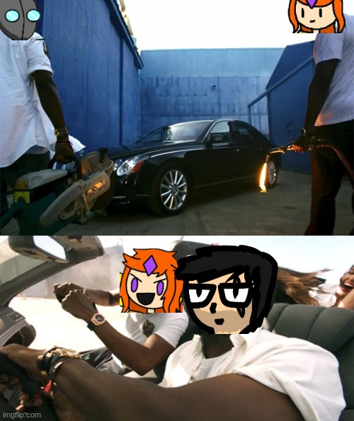 lmao I was watching the Otis music video and had to make this | made w/ Imgflip meme maker