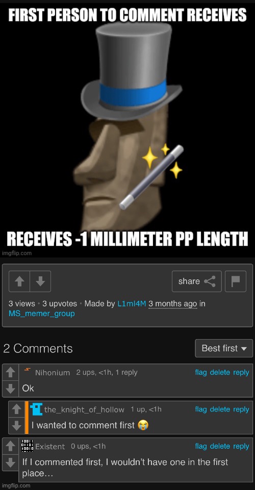 I wish the cursedcomments streams would allow self-comments | made w/ Imgflip meme maker