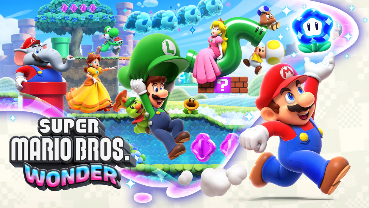 Super Mario Bros.™ Wonder Blank Meme Template