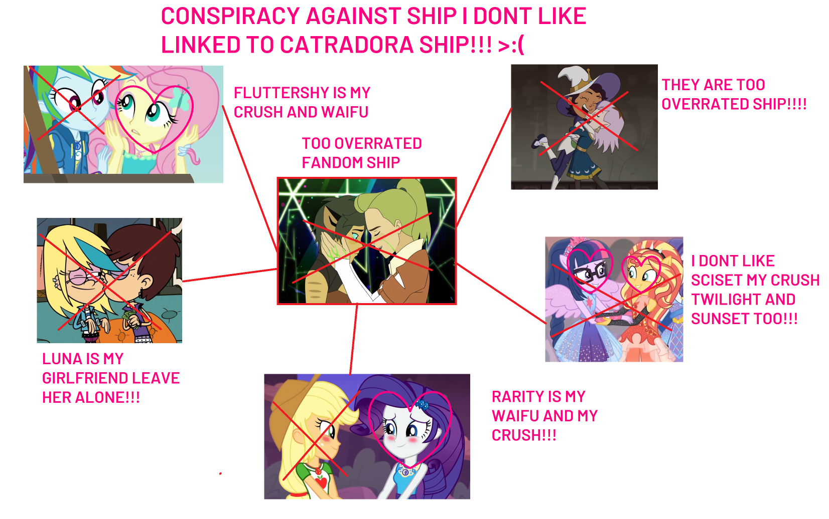 overrated queer ship Blank Meme Template