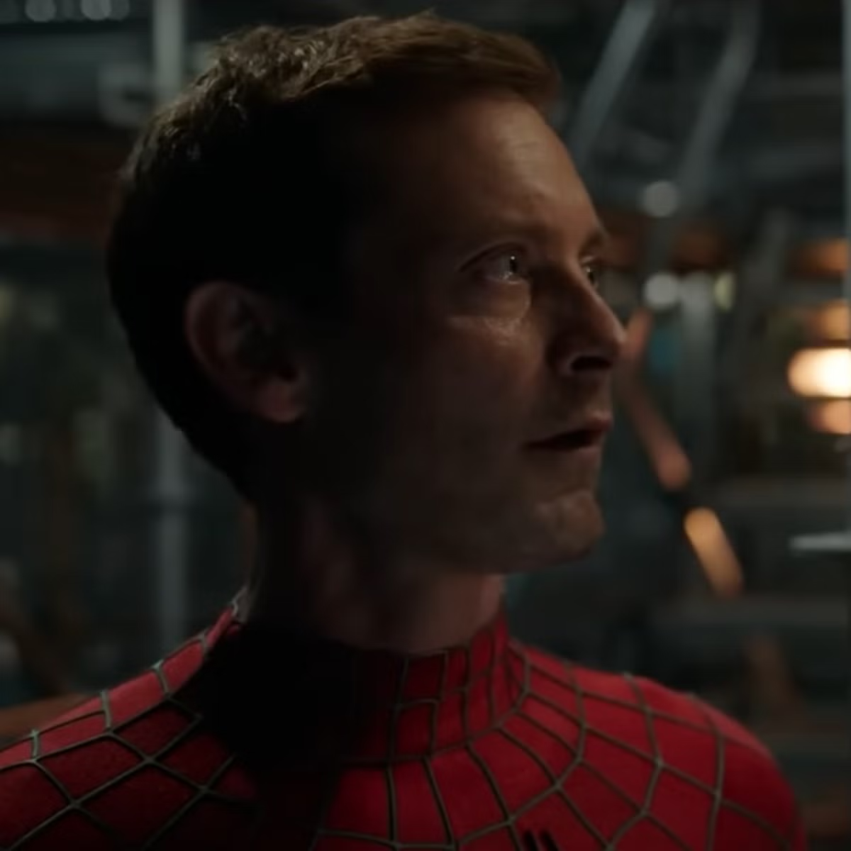High Quality Marvel fans think Tobey Maguire just dropped a hint about Avenge Blank Meme Template