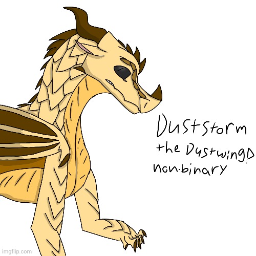 My fanmade tribe. Dustwings!! | image tagged in wings of fire | made w/ Imgflip meme maker
