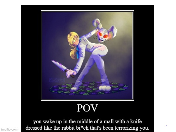 BEHOLD! my headcannon | image tagged in vanny,fnaf | made w/ Imgflip meme maker