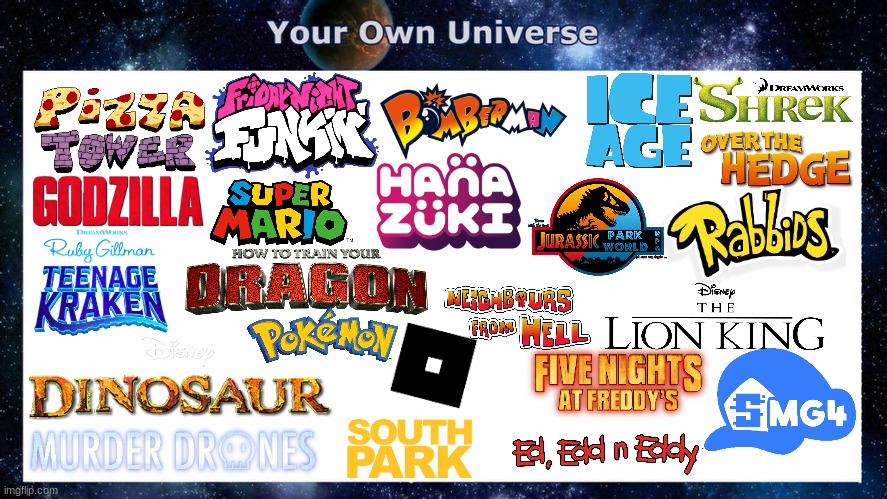 My own Universe.mp3 | image tagged in create your own universe | made w/ Imgflip meme maker