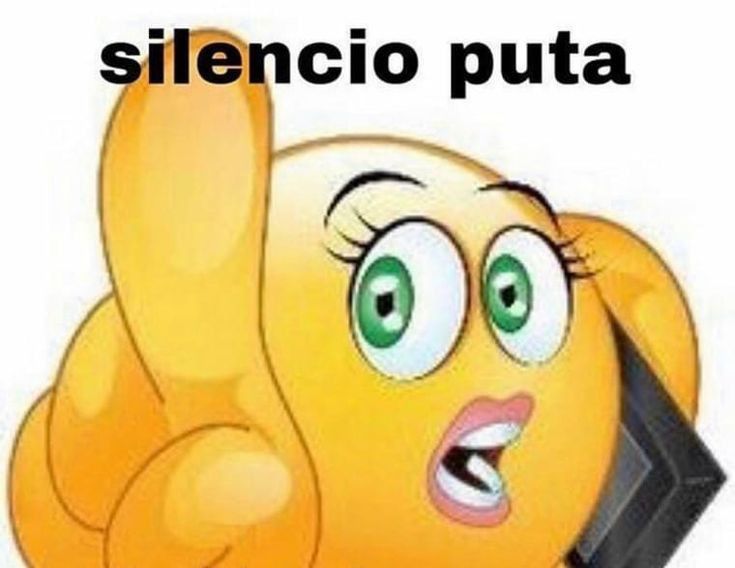 silencio puta Blank Meme Template