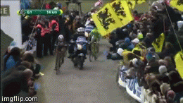 Cancellara au Paterberg | image tagged in gifs | made w/ Imgflip video-to-gif maker