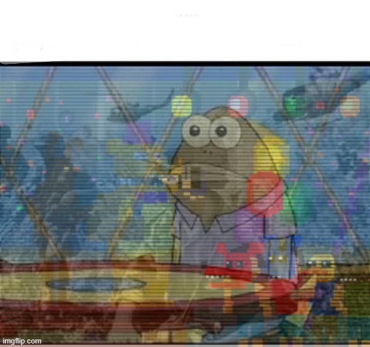 SpongeBob Fish Vietnam Flashback | image tagged in spongebob fish vietnam flashback | made w/ Imgflip meme maker