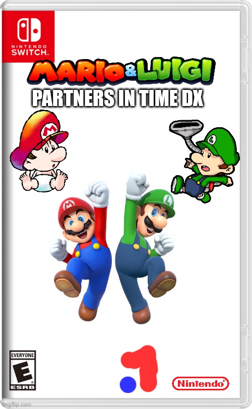 What If Alphadream Didn't Go Bankrupt? | PARTNERS IN TIME DX | image tagged in nintendo switch,rpg | made w/ Imgflip meme maker