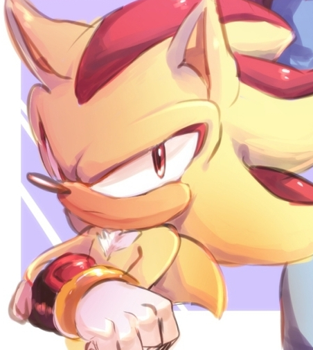 super shadow again Blank Meme Template