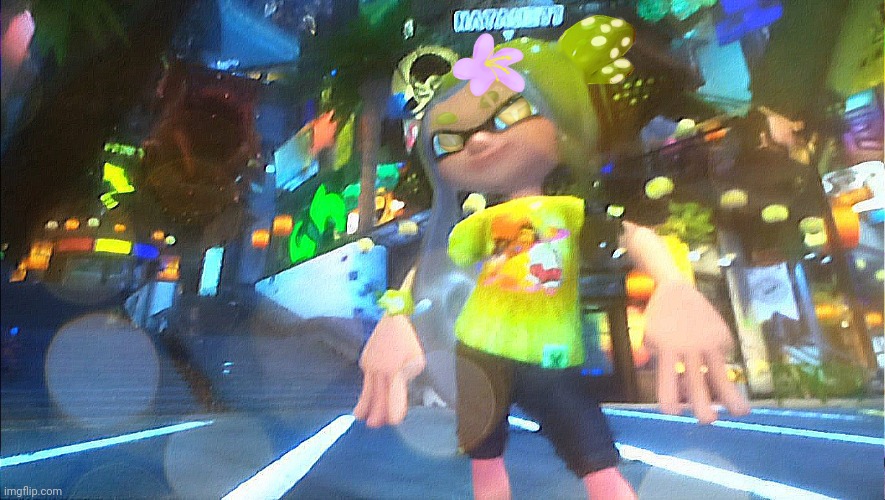 Mint in the splatfest!!!! | image tagged in mint in the splatfest | made w/ Imgflip meme maker