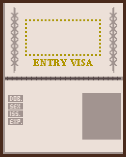 High Quality Papers, Please Republia Passport Blank Meme Template