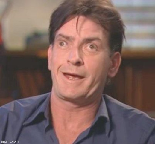 Charlie Sheen DERP | image tagged in charlie sheen derp | made w/ Imgflip meme maker