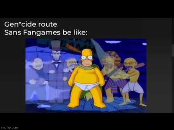 image tagged in simpsons,undertale | made w/ Imgflip meme maker