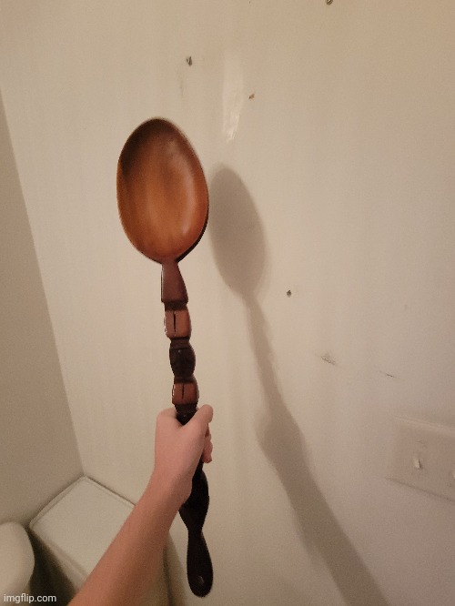 I FINALLY FOUND IT. THE COMICALLY LARGE SPOOOOOOONNN | made w/ Imgflip meme maker