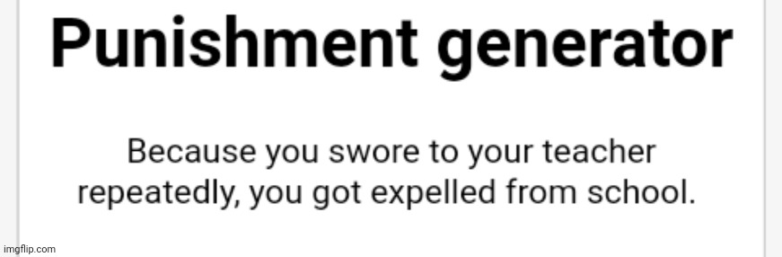 I'll be posting my generator's best responses | image tagged in perchance,coding | made w/ Imgflip meme maker