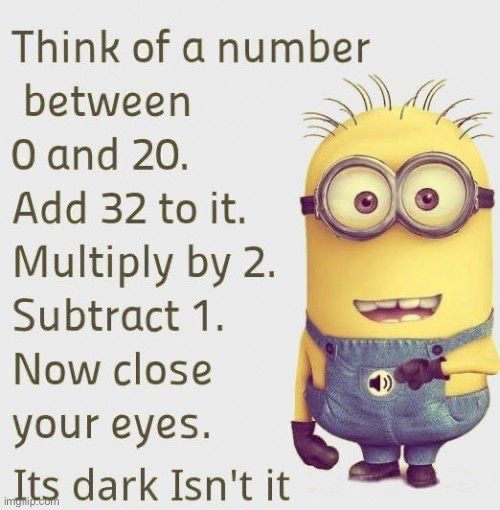 try this with a friend | image tagged in funny,meme,minion,pick a number,so funny | made w/ Imgflip meme maker