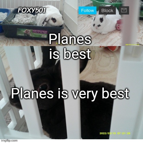 We got over 1 upvotes! | Planes is best; Planes is very best | image tagged in foxy501 announcement template | made w/ Imgflip meme maker
