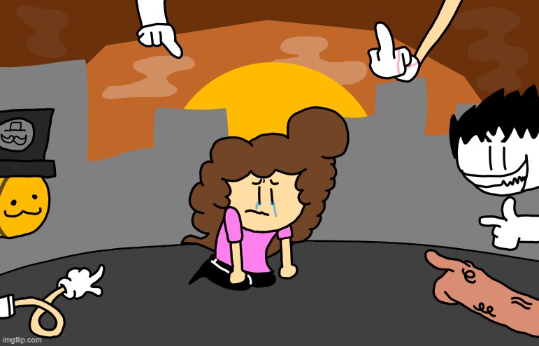 lian getting bullied for wearing pink | made w/ Imgflip meme maker