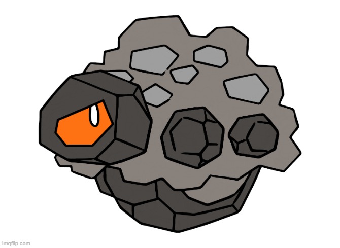 "Rolycoly, The Coal Pokemon" | image tagged in pokemon,galar,art | made w/ Imgflip meme maker