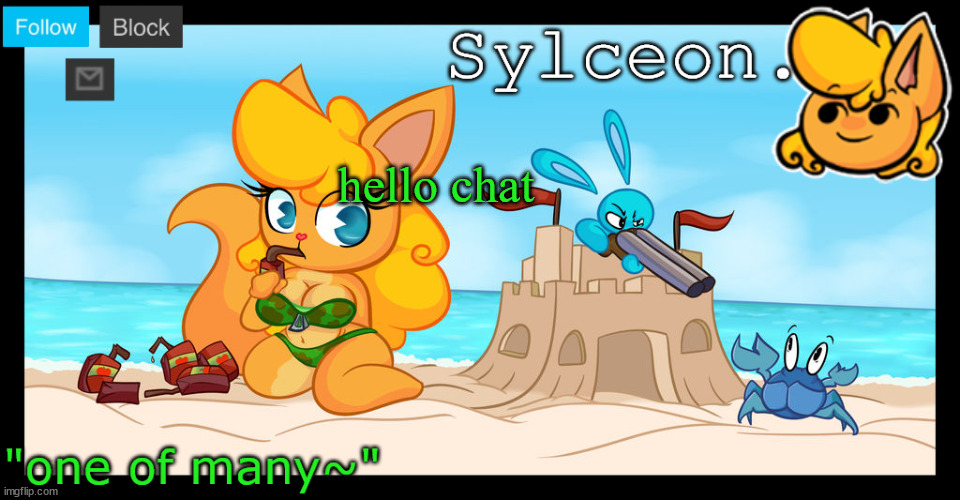 sylceon's anna temp :D | hello chat | image tagged in sylceon's anna temp d | made w/ Imgflip meme maker