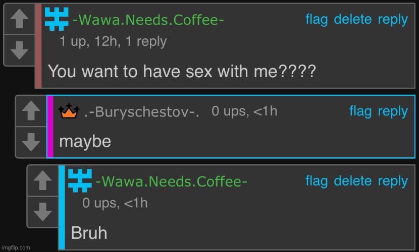 Blue went from an Islamic extremist to a gay sex haver | made w/ Imgflip meme maker
